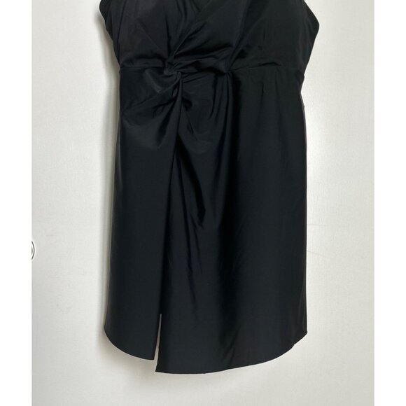 Maternity Black Wrap Swimsuit With Adjustable Straps - Size L - Picture 7 of 9